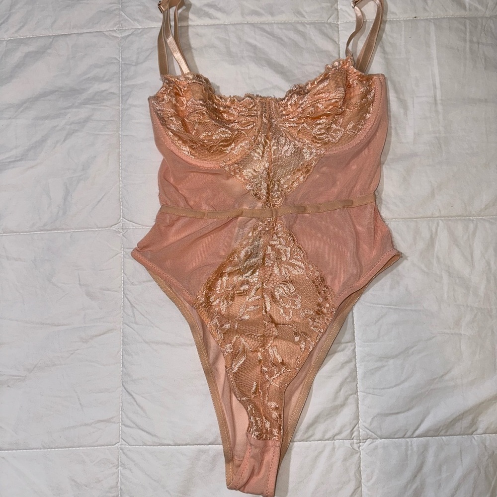 Orange bodysuit